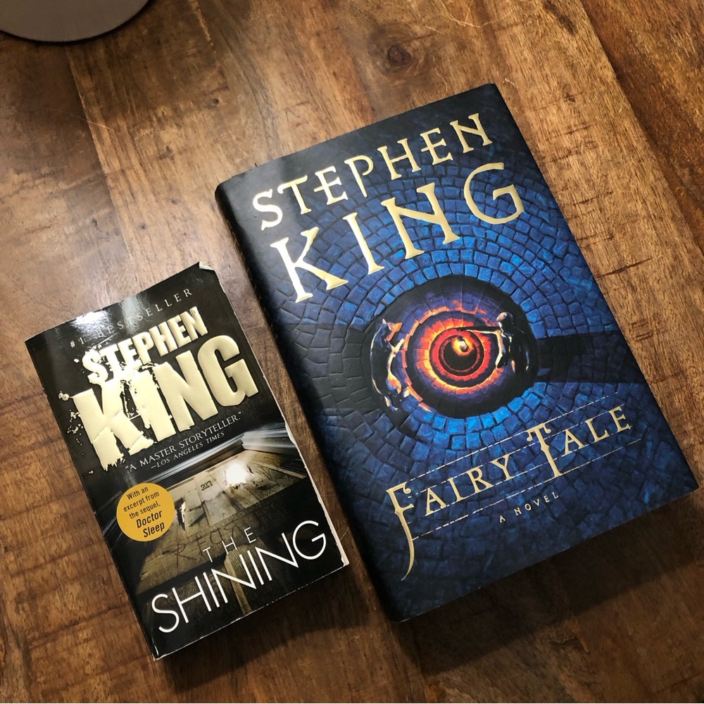 Stephen King FIRST EDITION Fairy Tale and The Shining Book Set